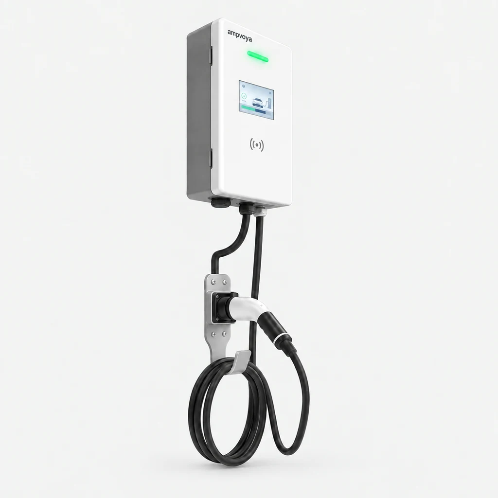 EC-W600 22 kW Type 2 AC Wallbox